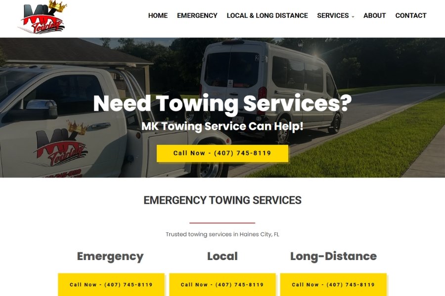 MK Towing Services